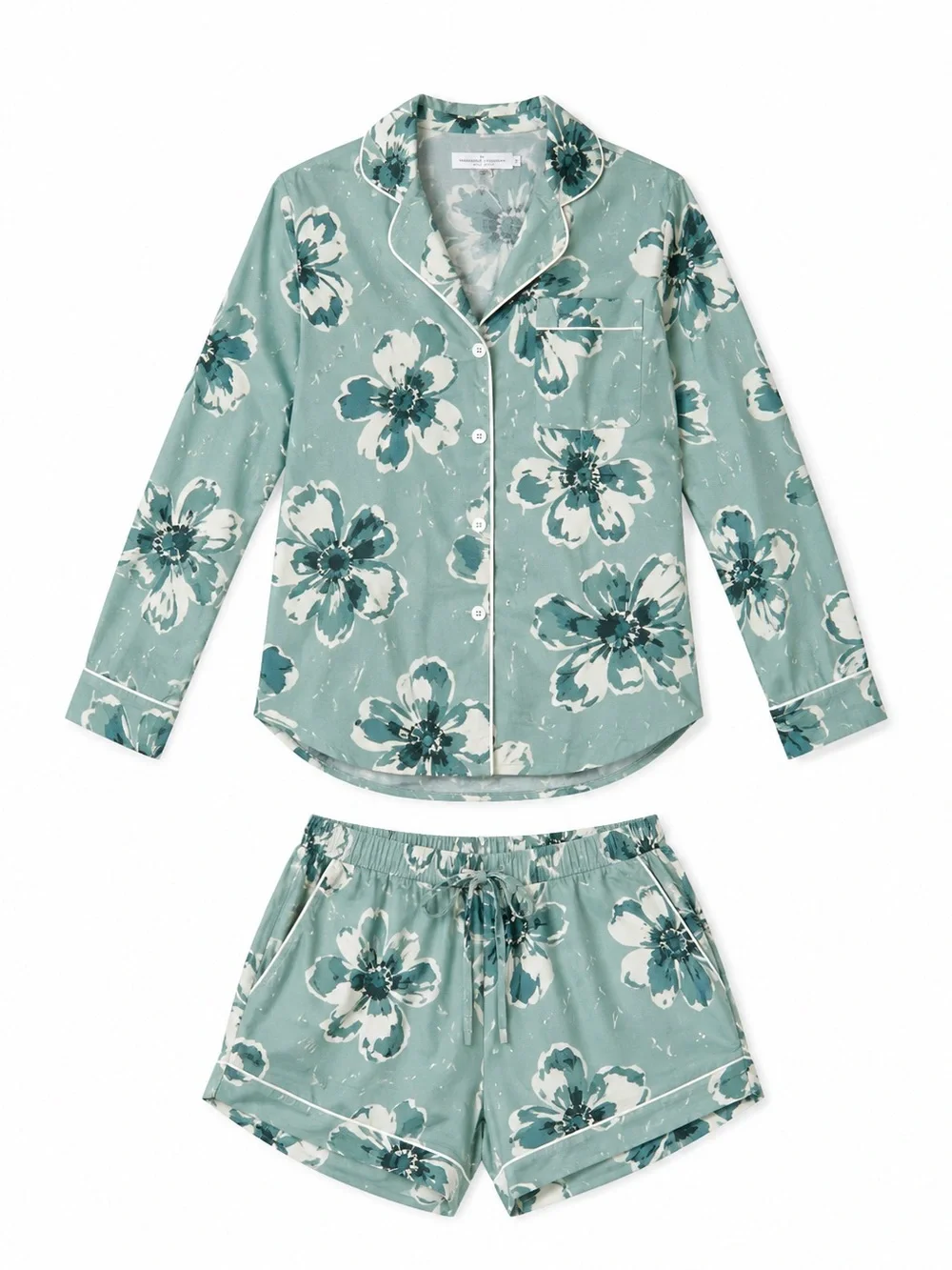 Desmond & Dempsey Signature Pajama Set in Floral Print